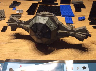 Cockpit fertig gestellt